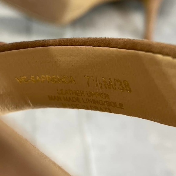 Vince Camuto Women's Amendoa Saprenda Rhinestone Ankle-Strap Sandals SZ 7.5 - Picture 10 of 11